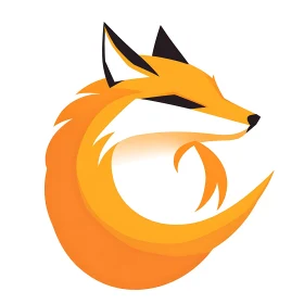 Modern Fox Animal Icon