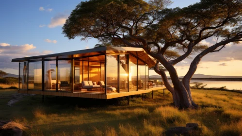 Golden Light: A Transcendent Glass House in Australian Landscapes