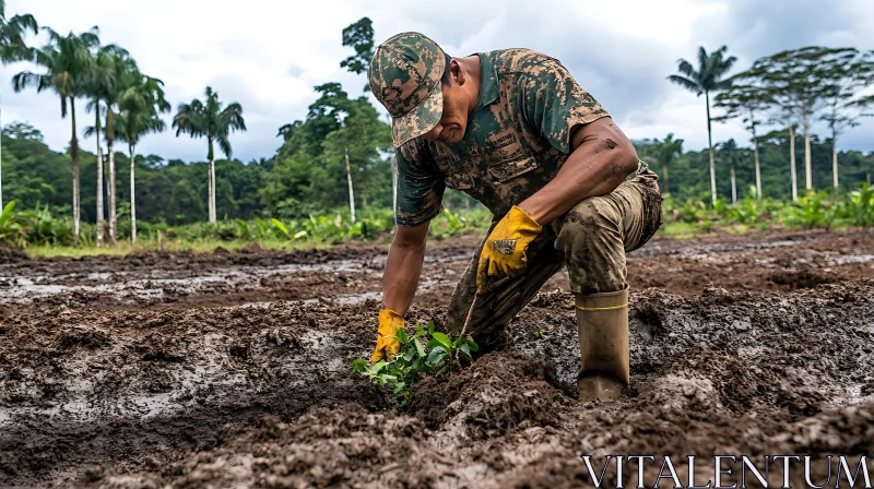 Planting New Life AI Image