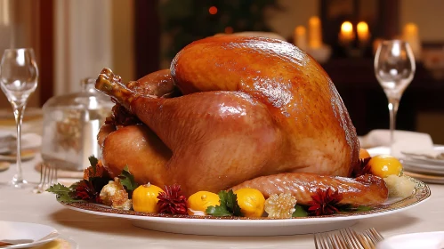 Festive Holiday Turkey Dinner