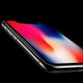 Modern Smartphone with Gradient Screen
