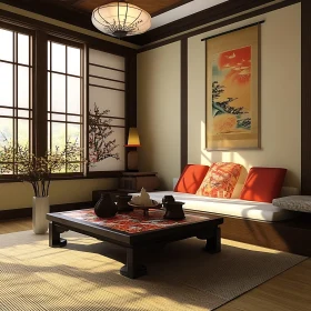 Calm Asian Interior