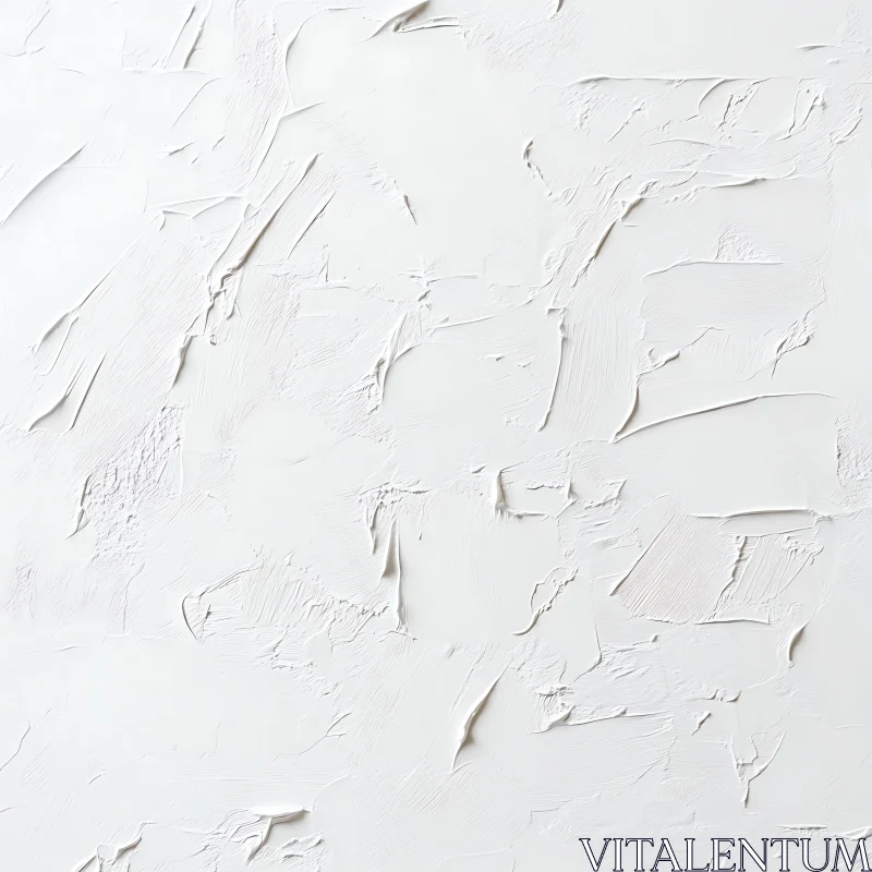 AI ART Minimalistic White Texture Art