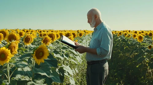 Sunflower Field Inspection