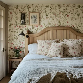 Cozy Bedroom with Floral Accents