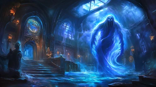 Ghostly Presence in Watery Domain