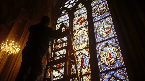 Cathedral Stained Glass Restoration