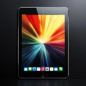 Colorful Tablet Screen Design