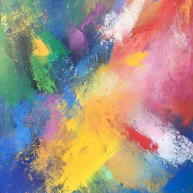 Vibrant Abstract Color Art