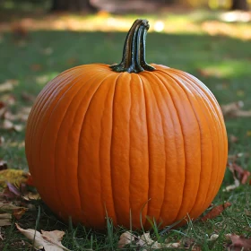 Fall Harvest Pumpkin Still Life