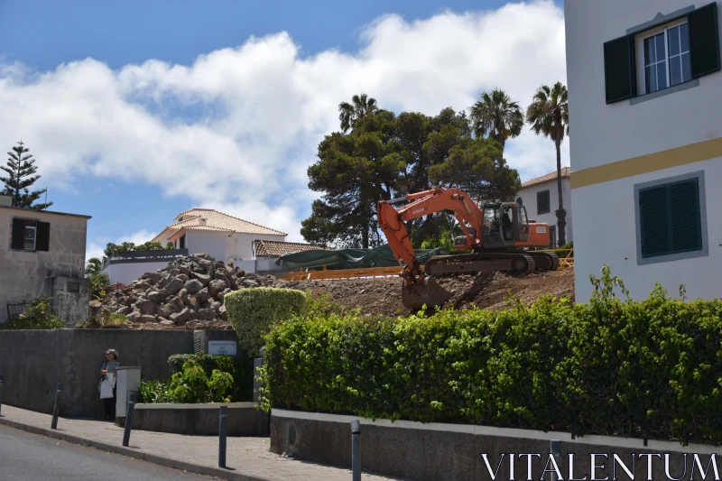 Madeira Urban Construction Landscape Free Stock Photo