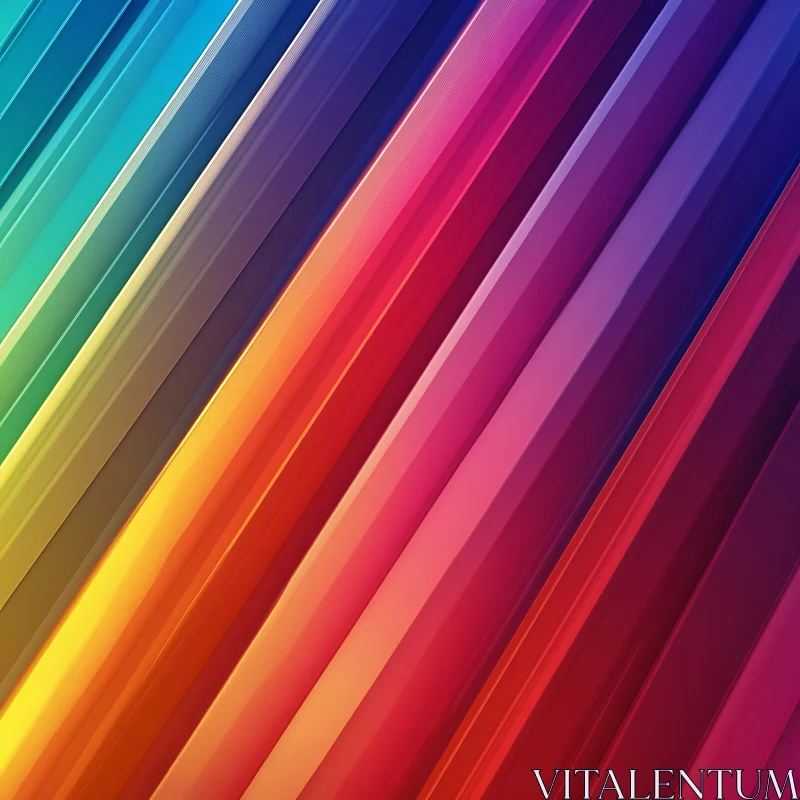 AI ART Gradient Color Lines Texture