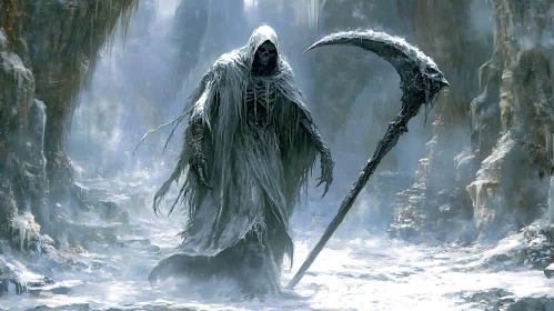 Death's Cold Embrace: A Grim Reaper's Tale