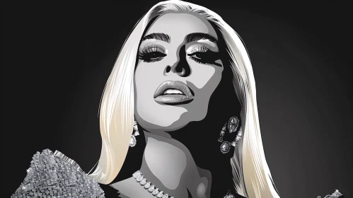 Lady Gaga Digital Art