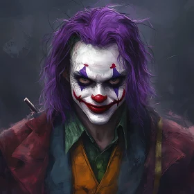 Clown Prince of Crime: Joker's Painted Likeness