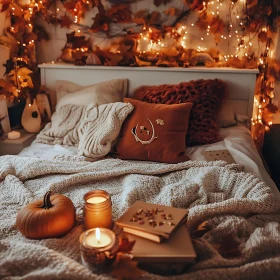 Warmth and Comfort of Autumnal Home