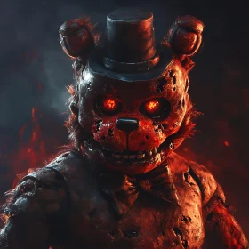 Creepy Animatronic Bear