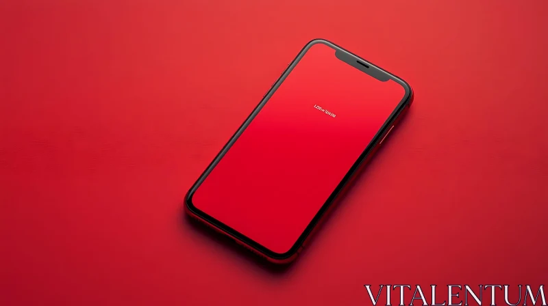 Scarlet Mobile Device Still Life