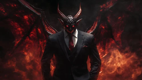 Demon in Business Attire