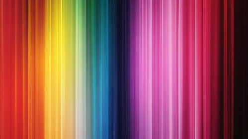 Rainbow Vertical Lines Abstract Background