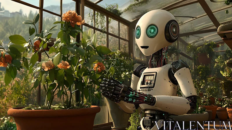 Artificial Intelligence Nurturing Flowers