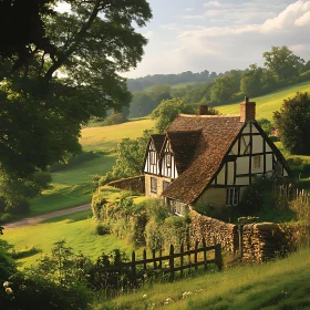 Idyllic Cottage Scene