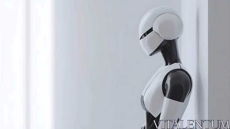 Minimalist Android: Modern Robotic Form