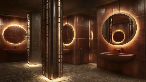 Illuminated Mirrors in Modern Bathroom Design