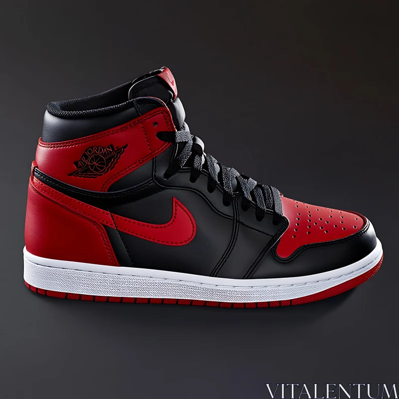 Classic Two-Tone Athletic Shoe