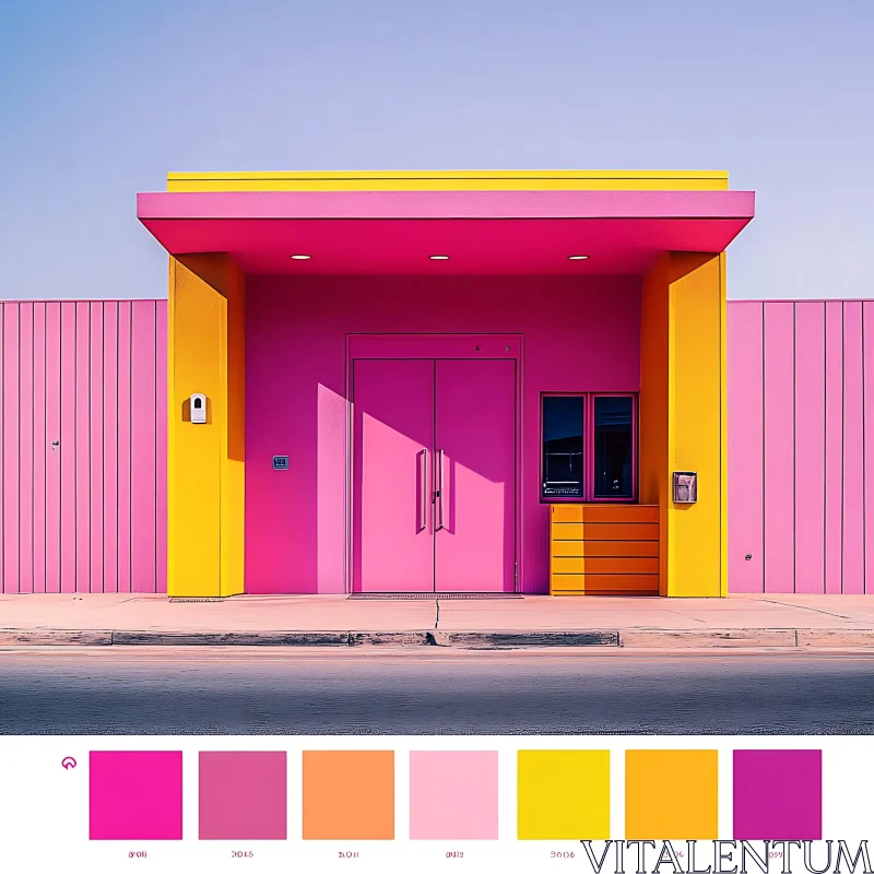 Colorful Building Facade