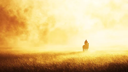 Ethereal Sunset Ride