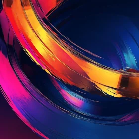 Colorful Abstract Brushstrokes