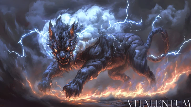 Lightning Cat: A Creature of Storms