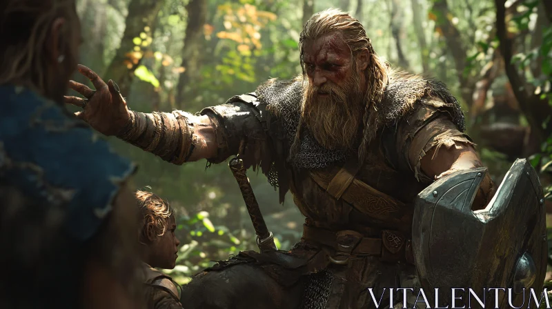 Woodland Warrior's Stance