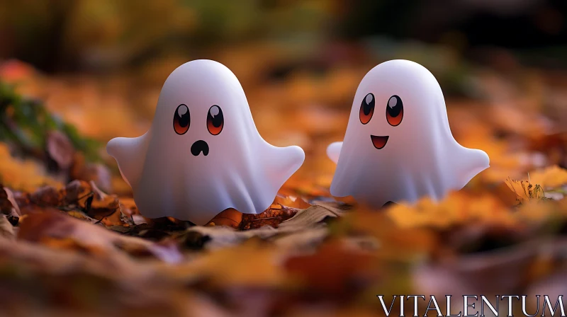 Friendly Ghosts among Fallen Leaves