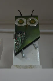 Modern Electronic Owl Art