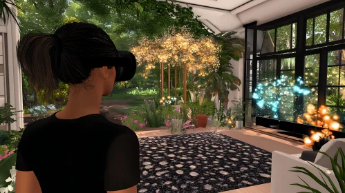 Virtual Reality and Nature Blended