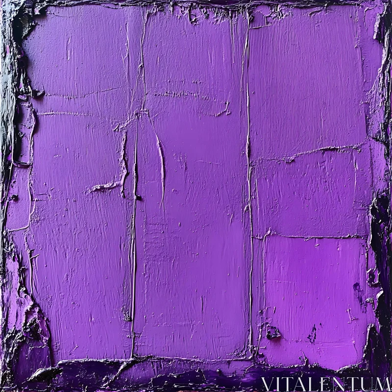 AI ART Purple Abstract Artwork