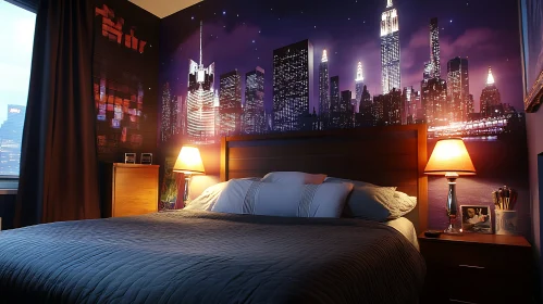 City Lights Bedroom Retreat