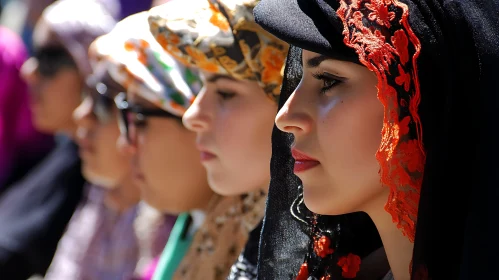 Women in Traditional Dress