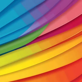 Abstract Rainbow Spectrum Background