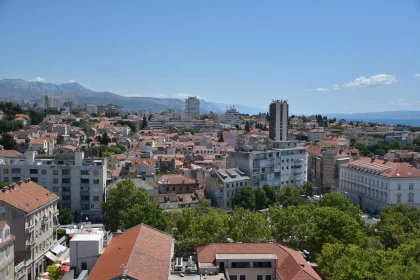 Aerial View of Split's Architectural Charm Free Stock Photo