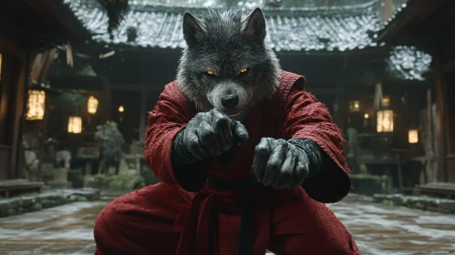 Fierce Wolf-Man Martial Artist