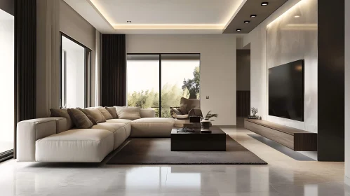 Bright and Spacious Living Room