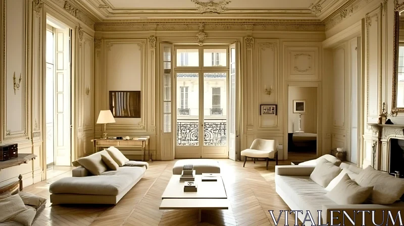 AI ART Luxurious Apartment Interior Design