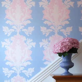 Floral Arrangement with Pink Hydrangea