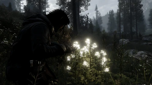 Luminous Blooms in the Dark Woods