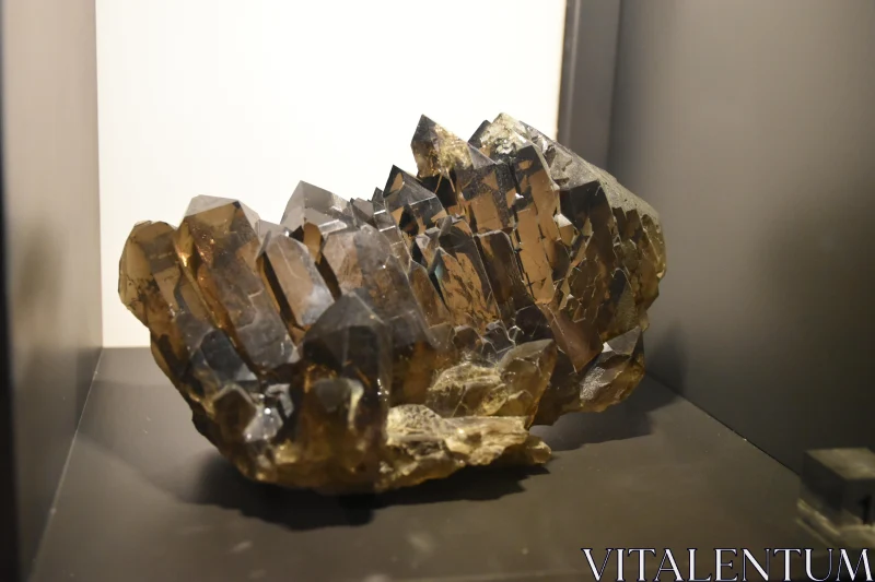 PHOTO Mineral Formation: Smoky Quartz