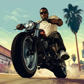 City Ride: A Man and His Motorcycle