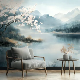 Serene Lakeside Home Decor